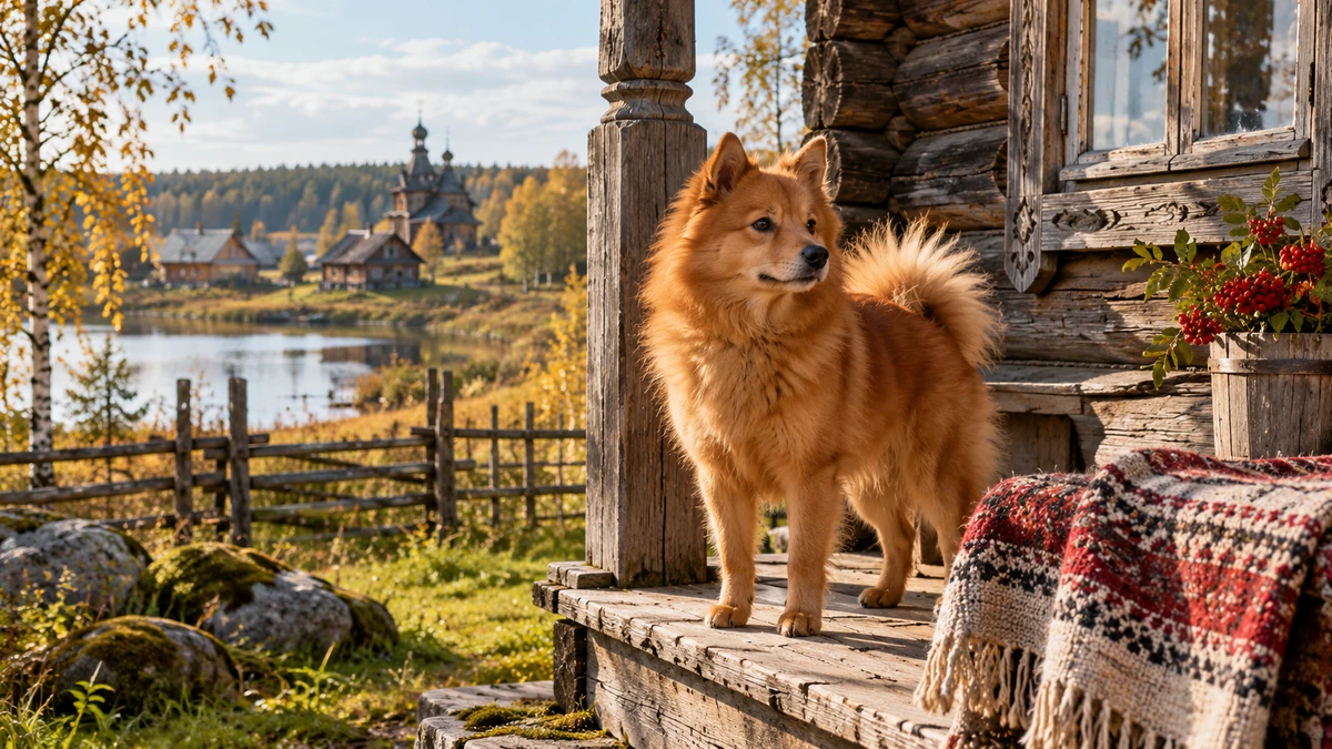 Rus Finosu köpek — ırkın tarihi ve kökeni
